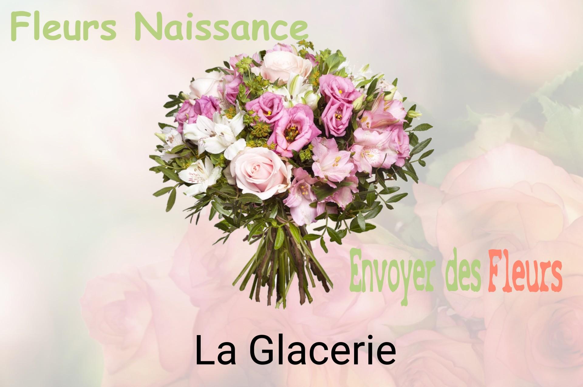 Bouquet de fleurs de naissance livré à La Glacerie